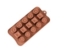 форма силиконовая для шоколада Конфетный набор